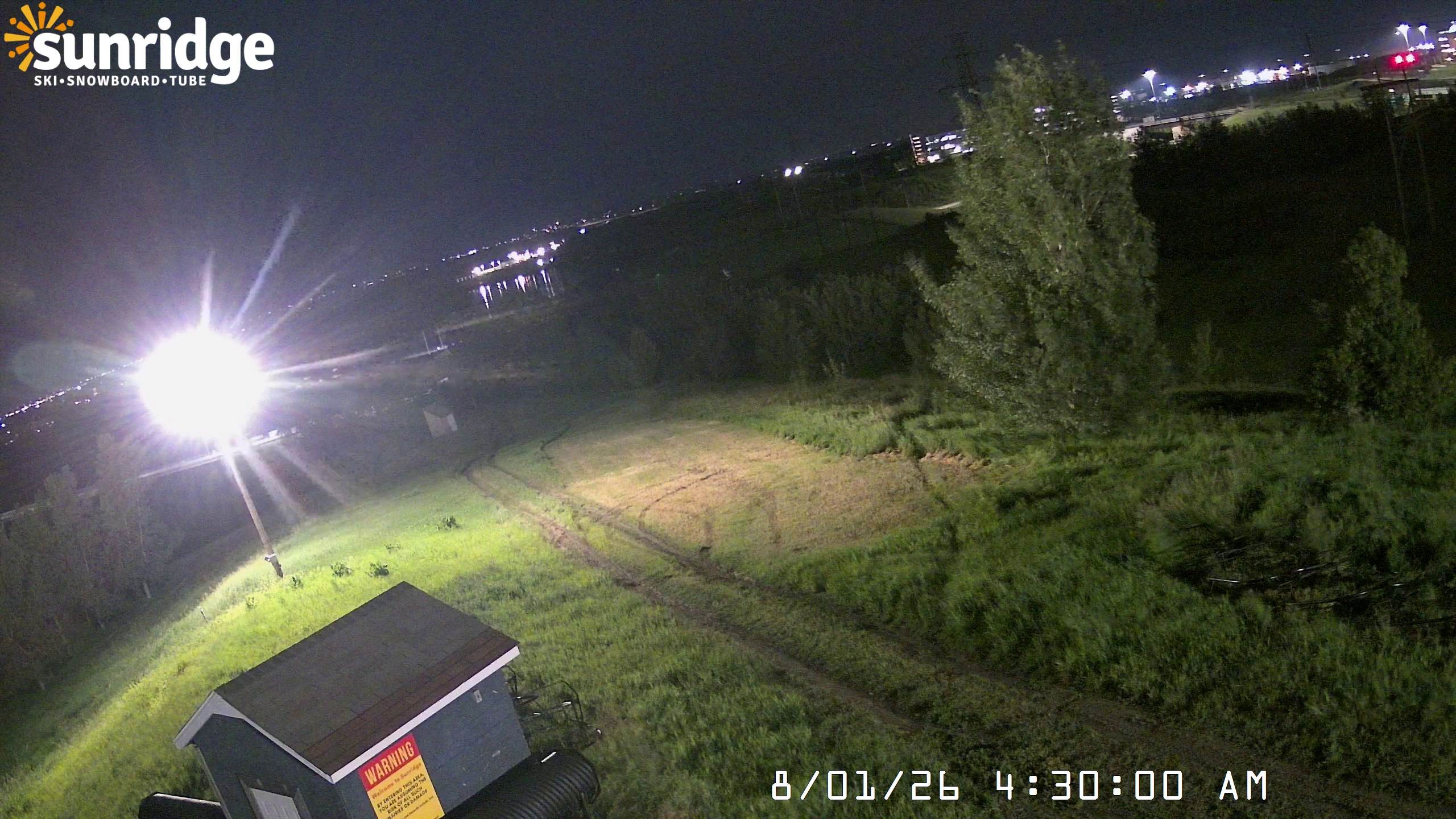 Archiv Foto Webcam Skiegebiet Sunridge(Alberta, Canada)
