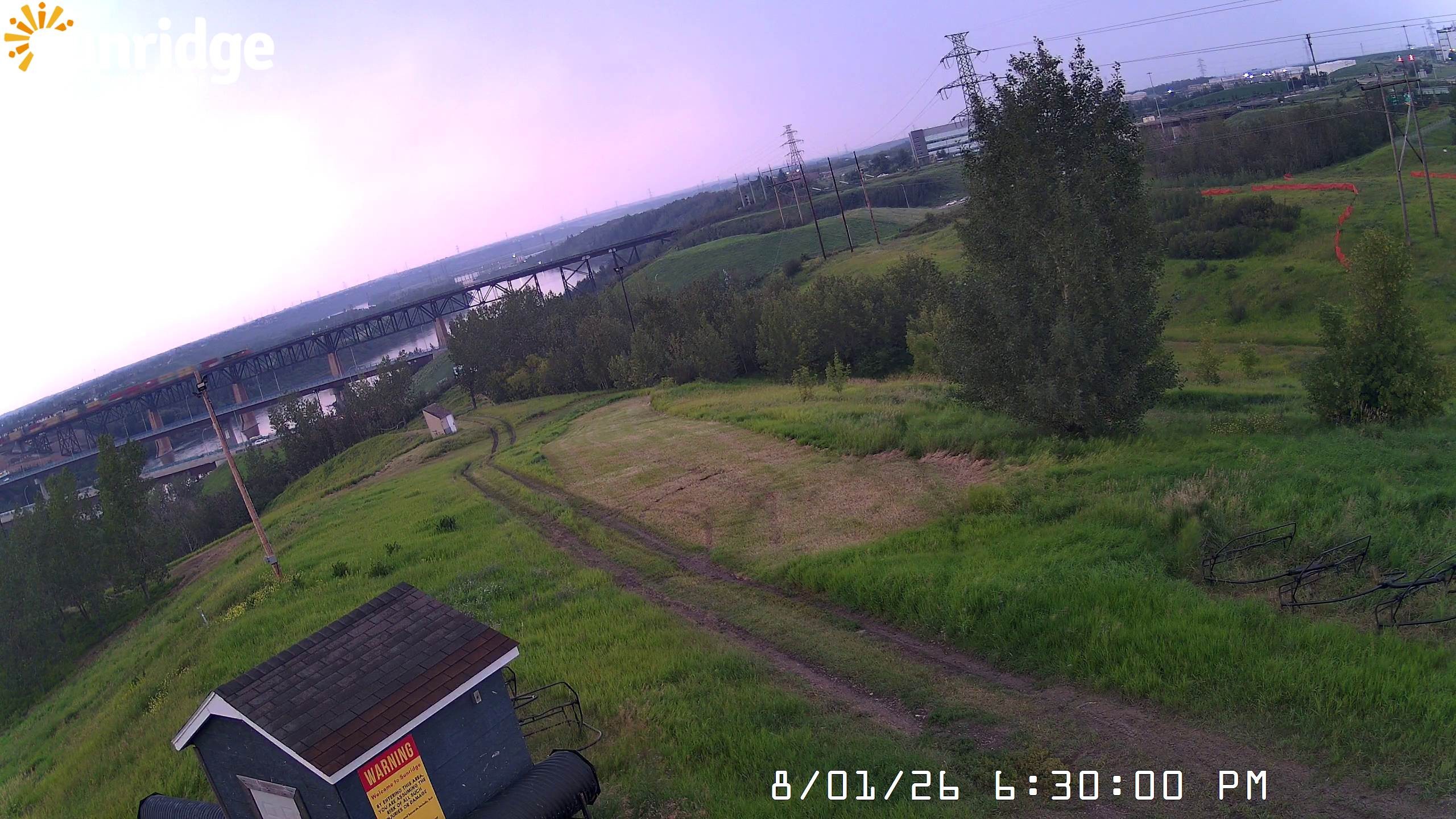 Archiv Foto Webcam Skiegebiet Sunridge(Alberta, Canada)