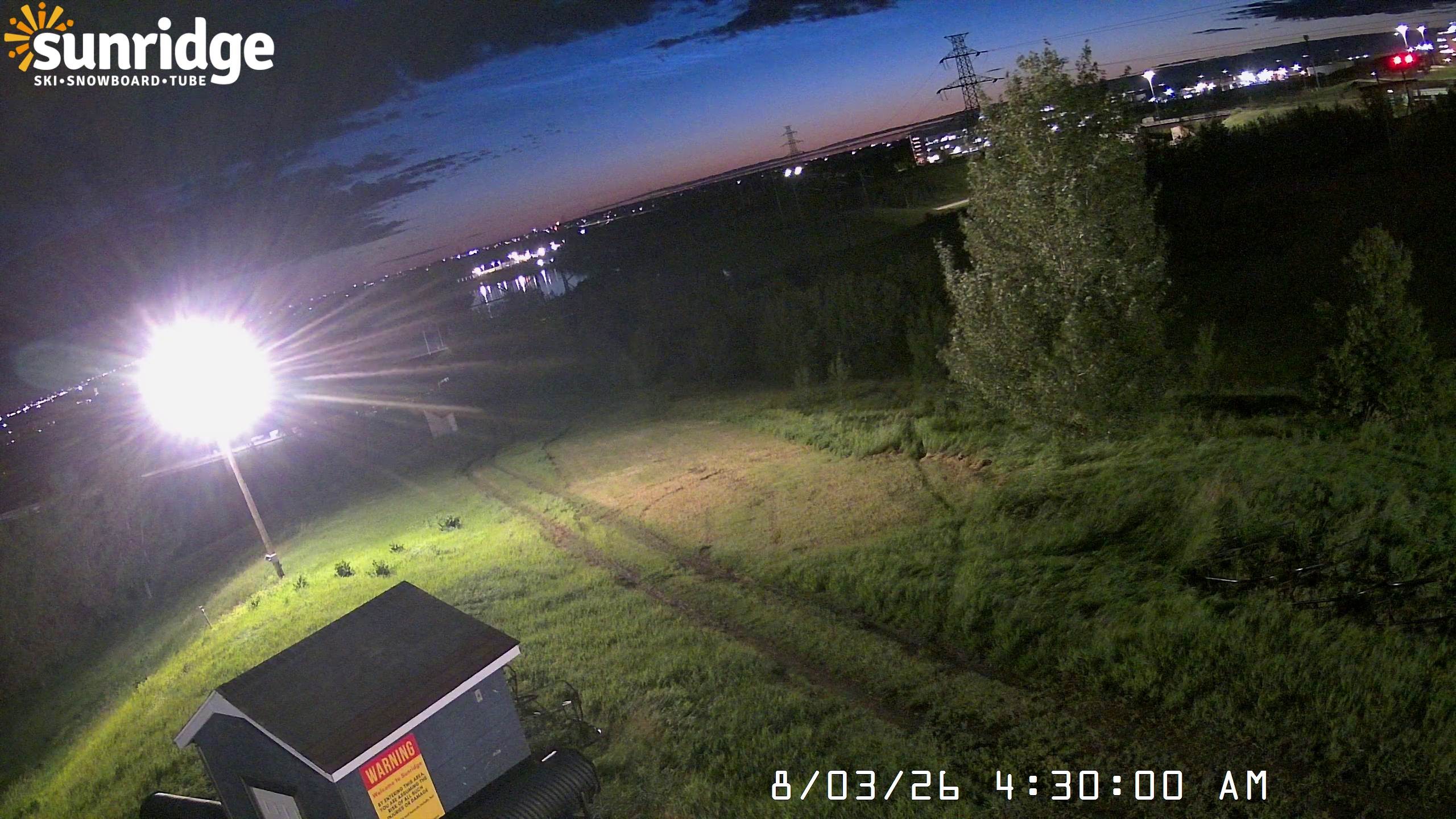 Archiv Foto Webcam Skiegebiet Sunridge(Alberta, Canada)
