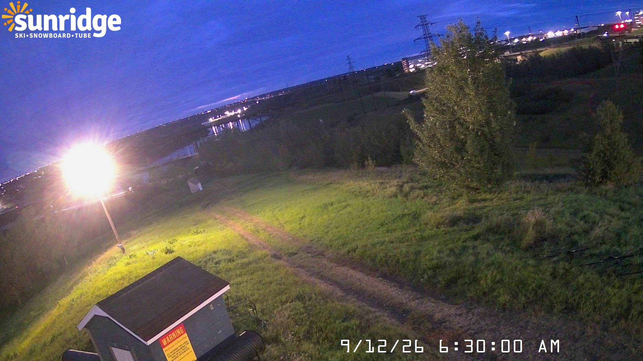 Archiv Foto Webcam Skiegebiet Sunridge(Alberta, Canada)