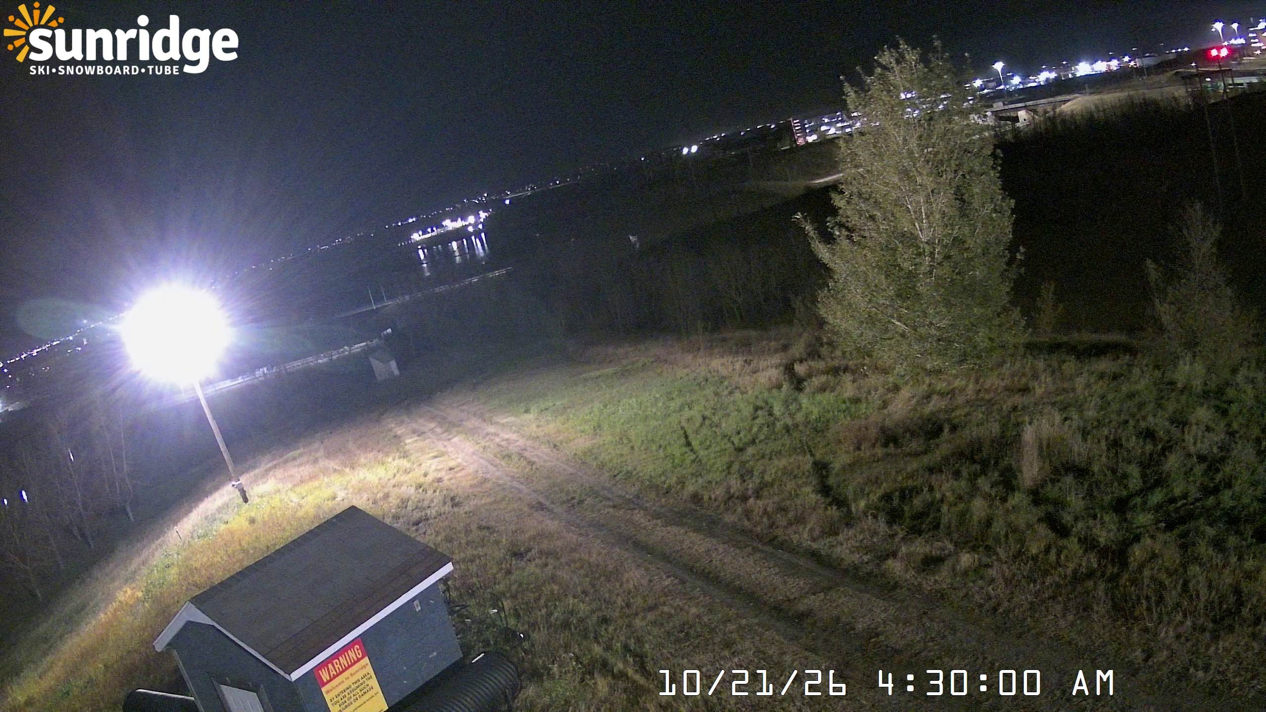Archiv Foto Webcam Skiegebiet Sunridge(Alberta, Canada)