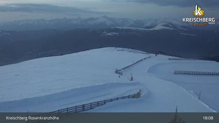 Archiv Foto Webcam Kreischberg Murau - Rosenkranzhöhe