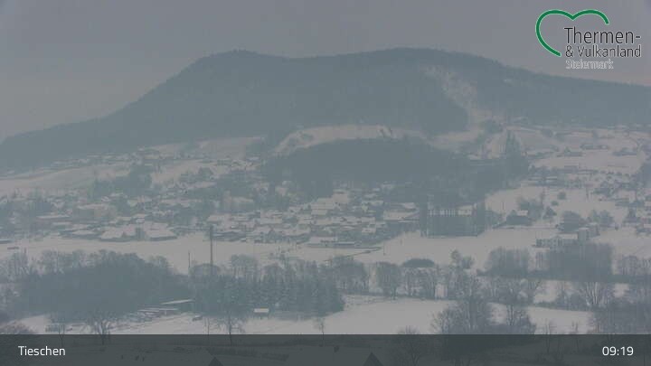 Archiv Foto Webcam Ortsblick Tieschen