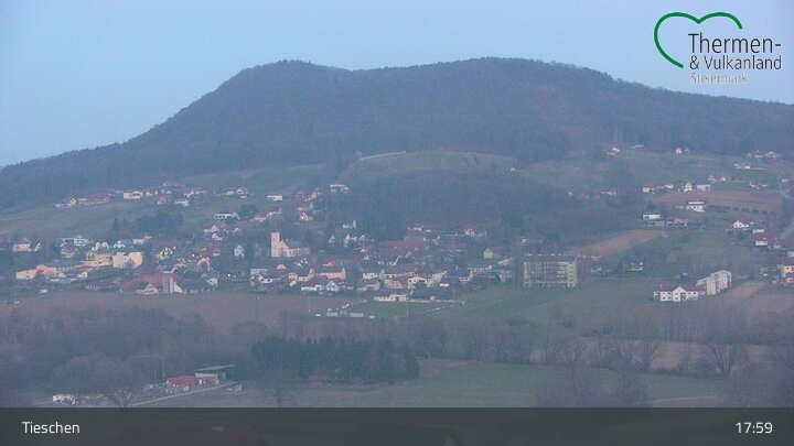 Archiv Foto Webcam Ortsblick Tieschen
