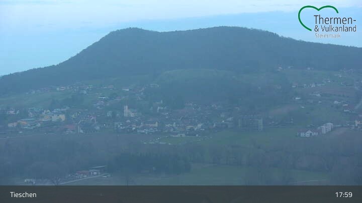 Archiv Foto Webcam Ortsblick Tieschen