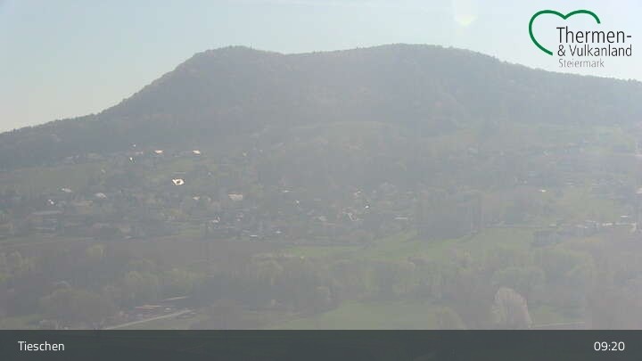 Archiv Foto Webcam Ortsblick Tieschen
