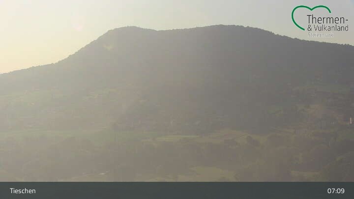 Archiv Foto Webcam Ortsblick Tieschen