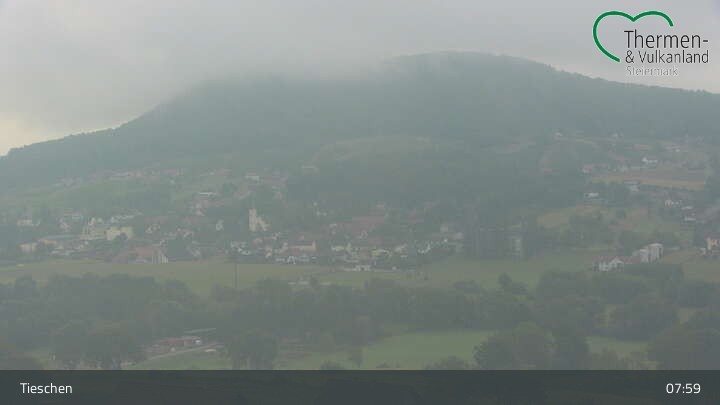 Archiv Foto Webcam Ortsblick Tieschen