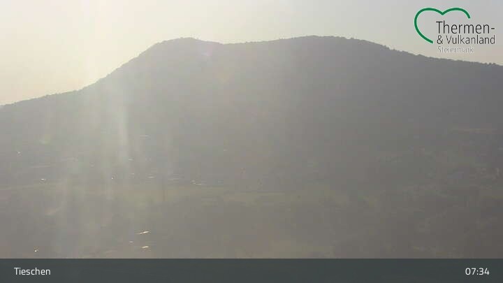 Archiv Foto Webcam Ortsblick Tieschen