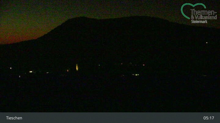Archiv Foto Webcam Ortsblick Tieschen
