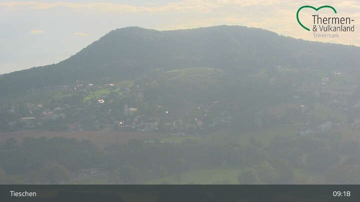Archiv Foto Webcam Ortsblick Tieschen