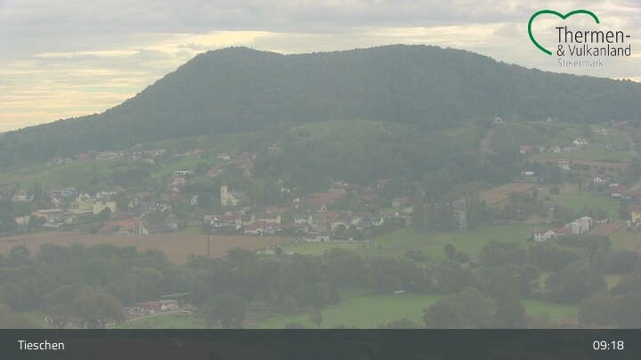 Archiv Foto Webcam Ortsblick Tieschen