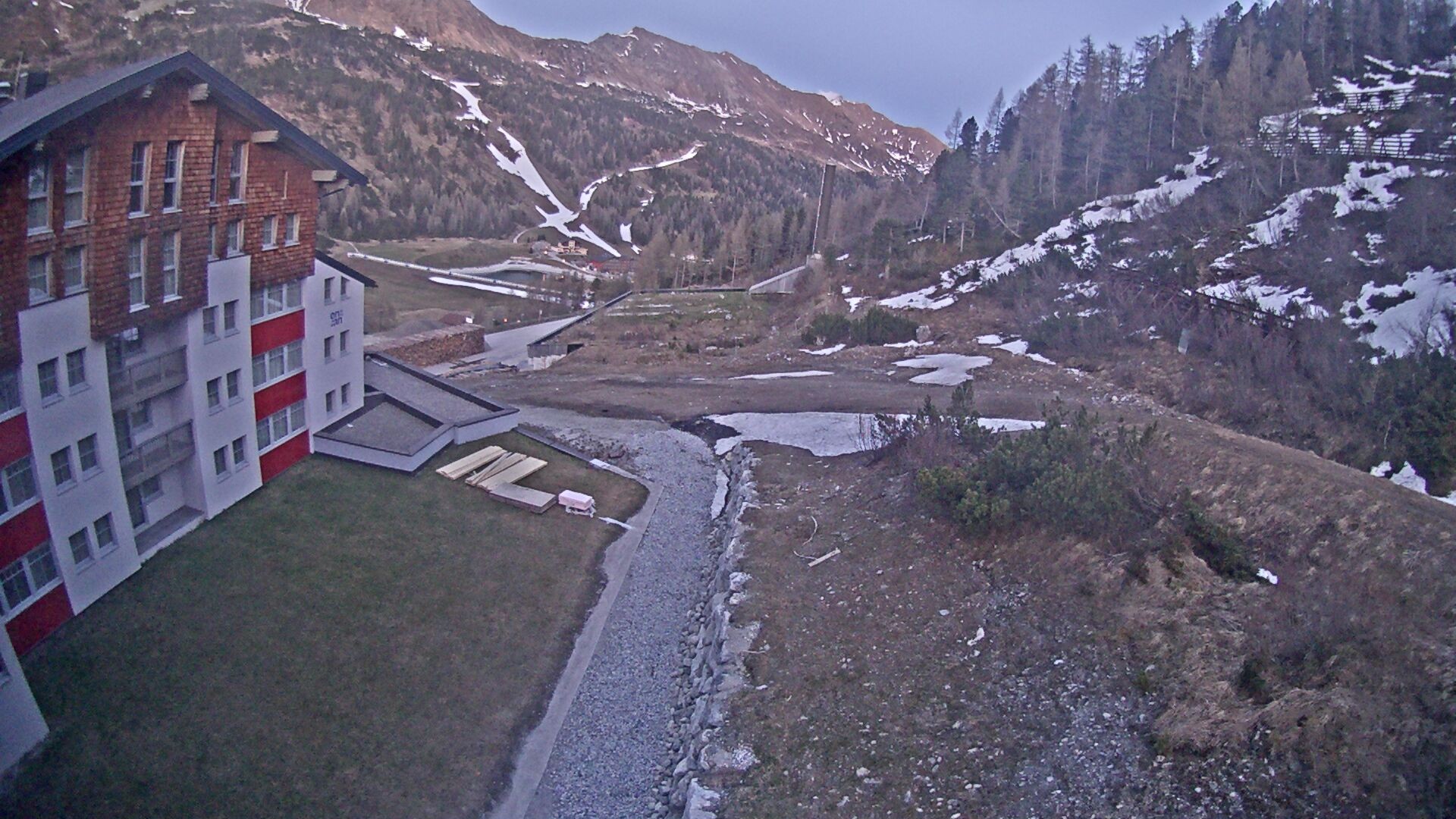 Archiv Foto Webcam Obertauern – Blick Hotel Enzian