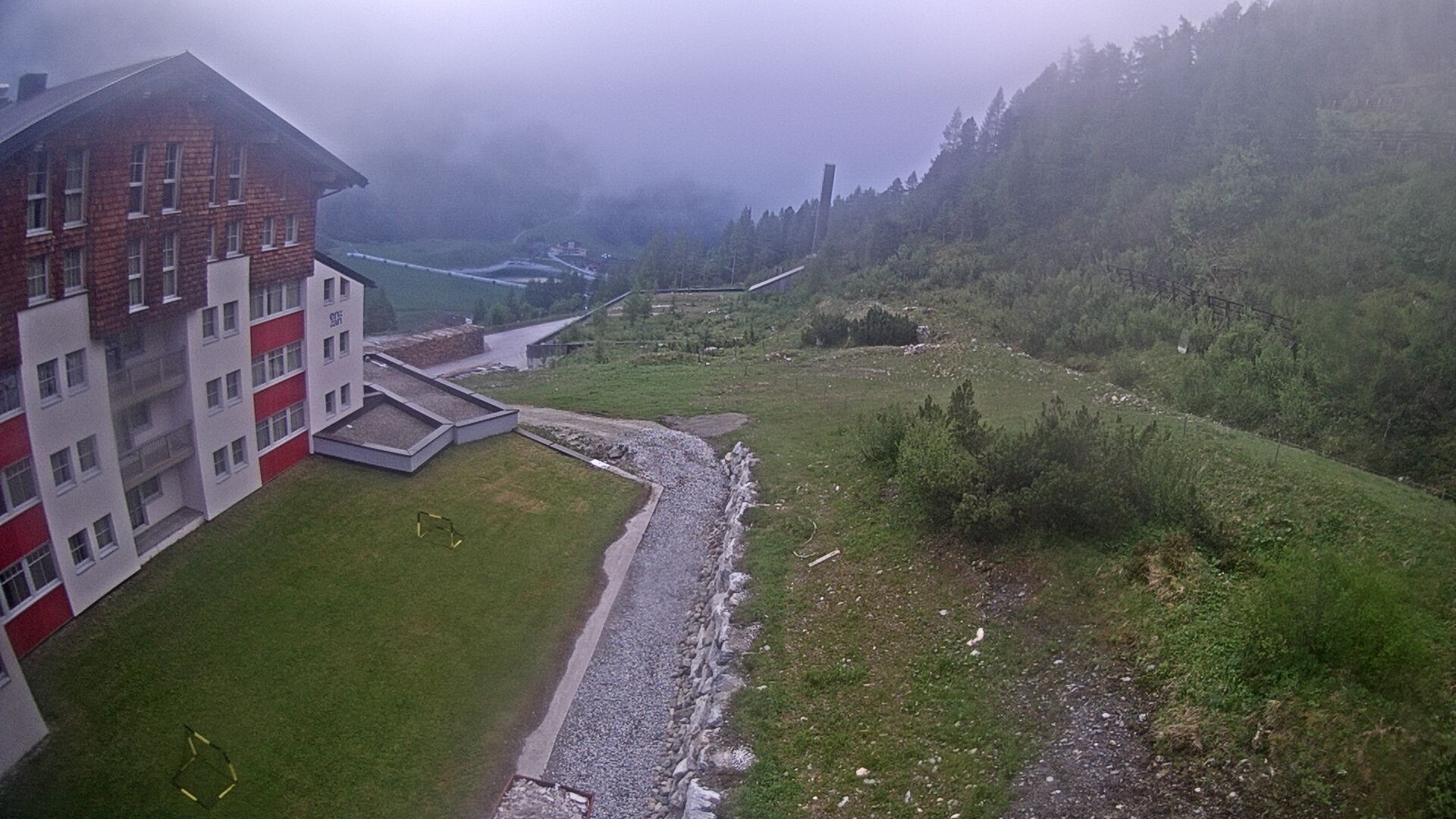 Archiv Foto Webcam Obertauern – Blick Hotel Enzian