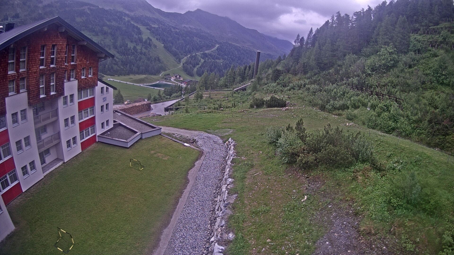 Archiv Foto Webcam Obertauern – Blick Hotel Enzian