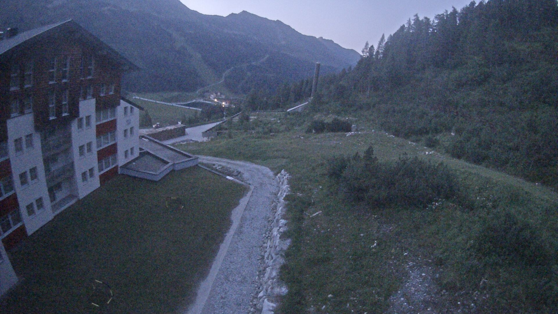 Archiv Foto Webcam Obertauern – Blick Hotel Enzian