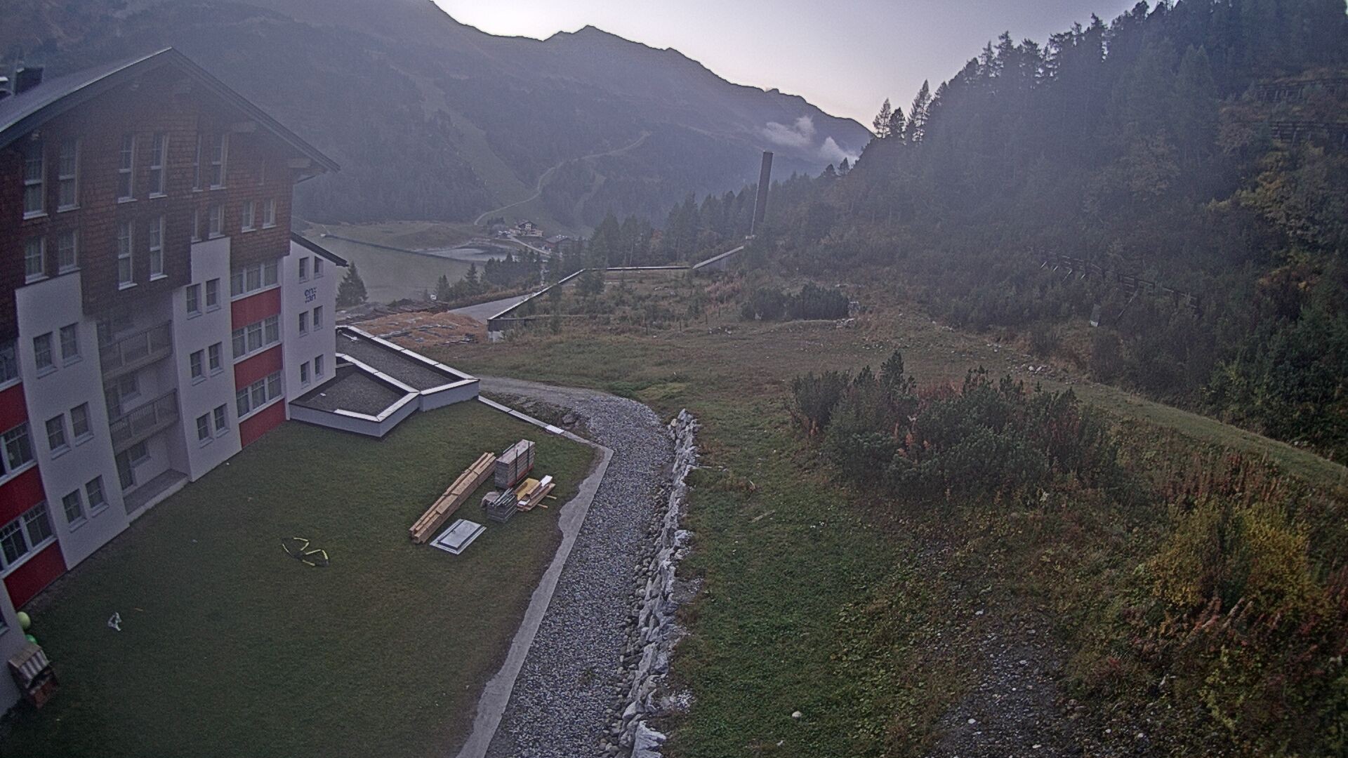 Archiv Foto Webcam Obertauern – Blick Hotel Enzian