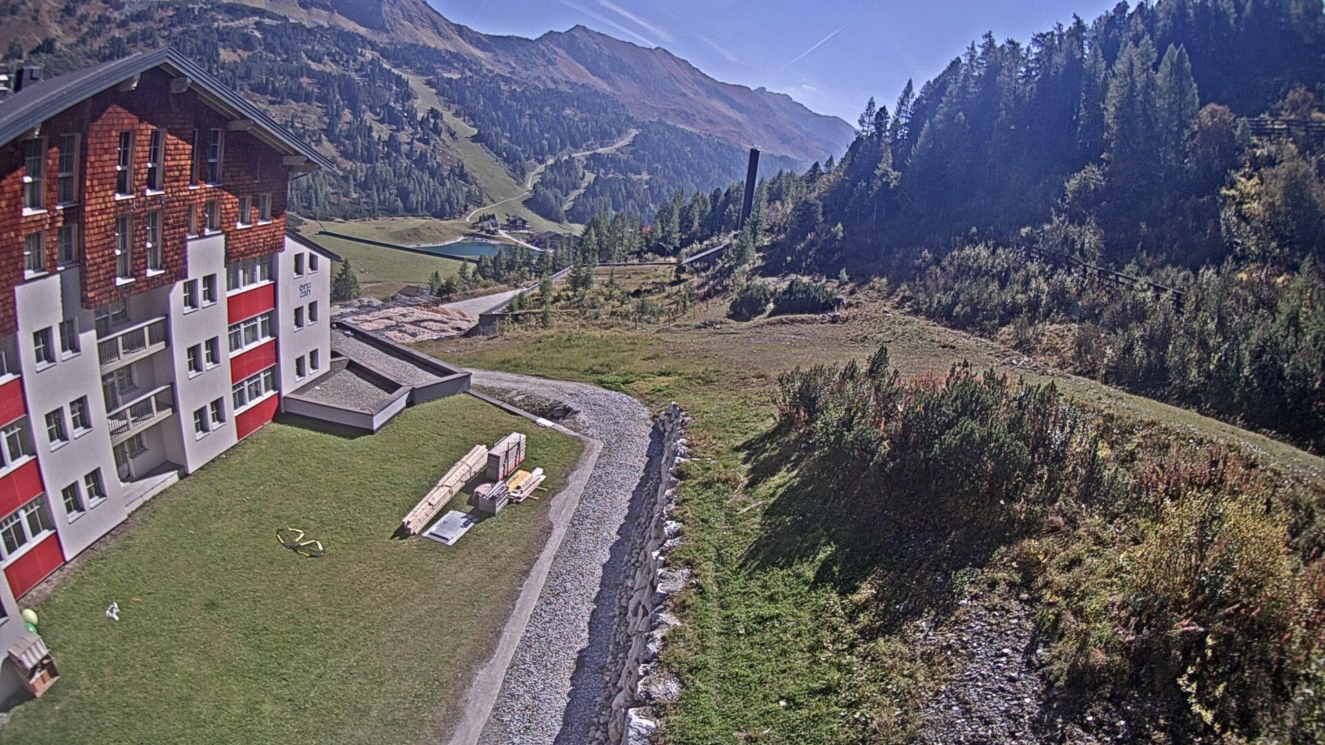 Archived image Webcam Ausblick Hotel Enzian in Obertauern