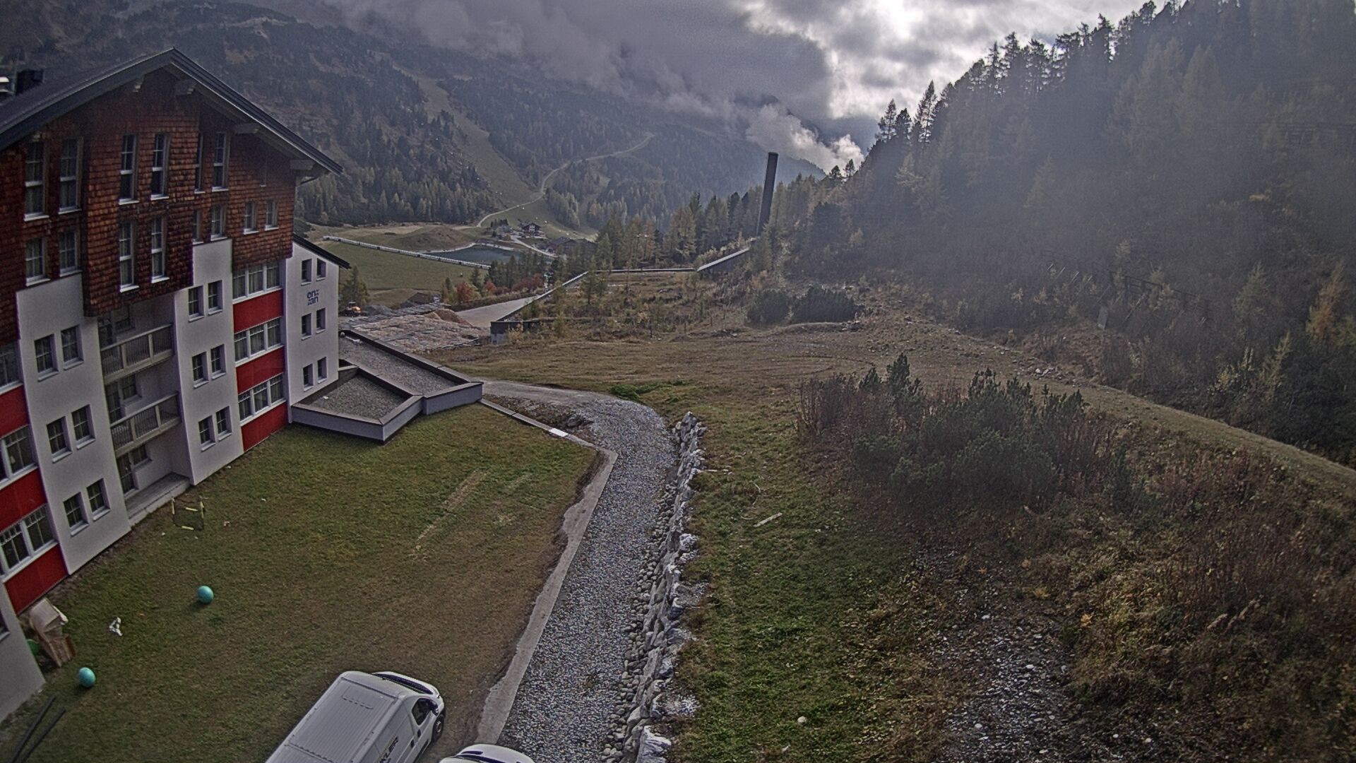 Archived image Webcam Ausblick Hotel Enzian in Obertauern