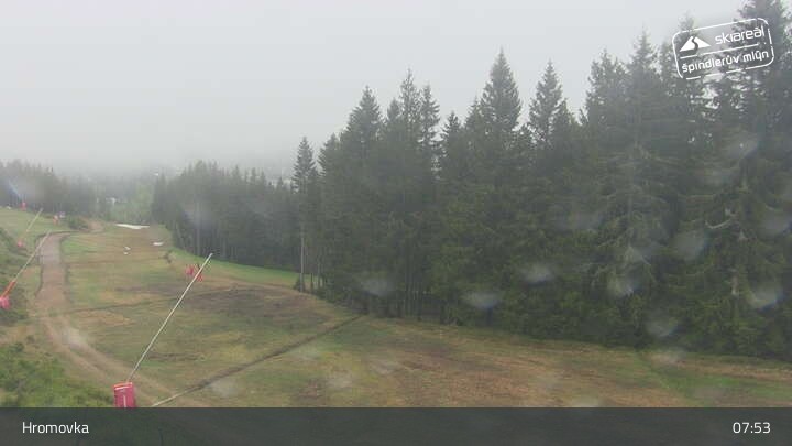 Archiv Foto Webcam Hromovka - Spindlermühle