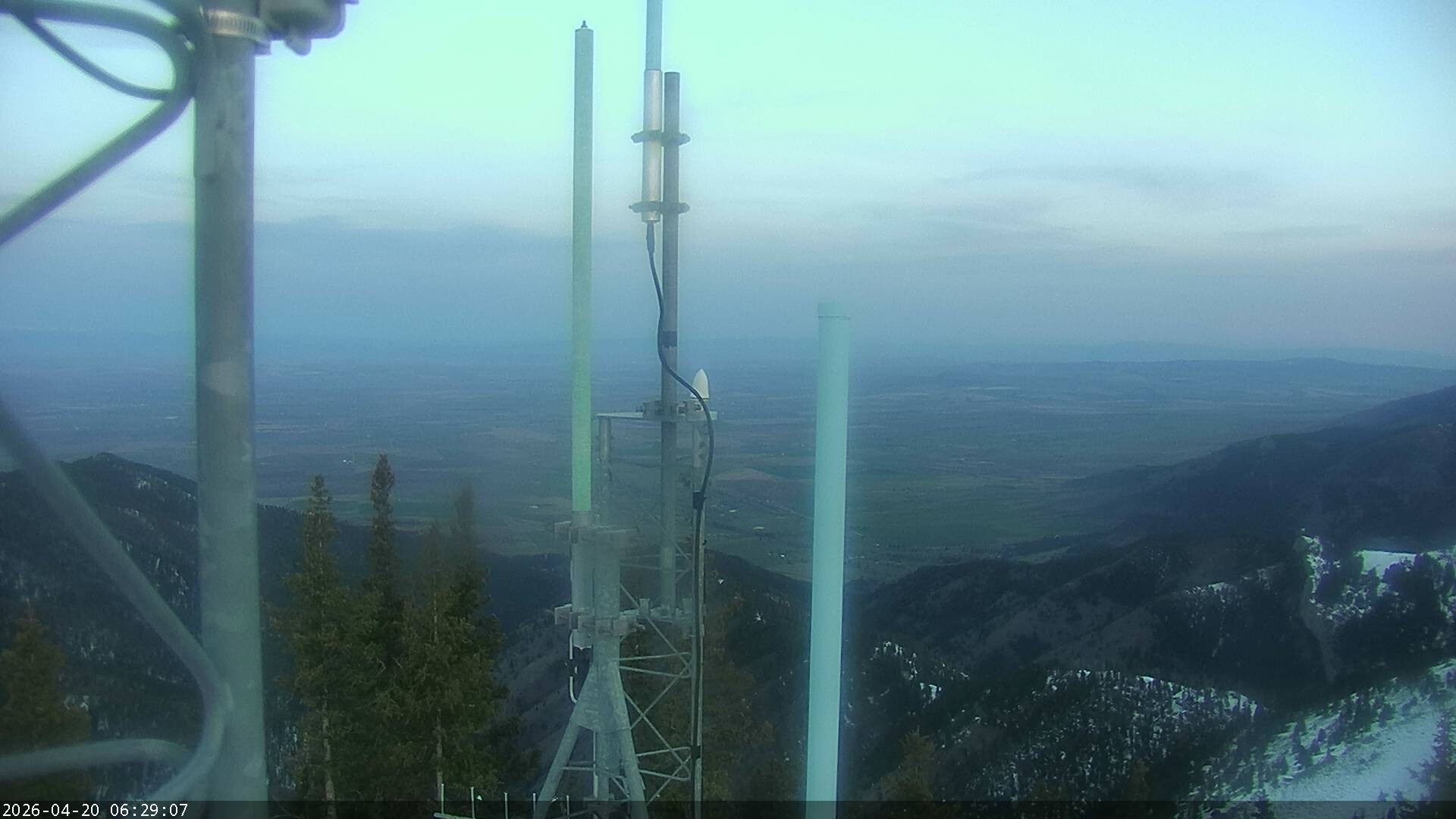 Archiv Foto Webcam Wetterkamera in Bridger Bowl