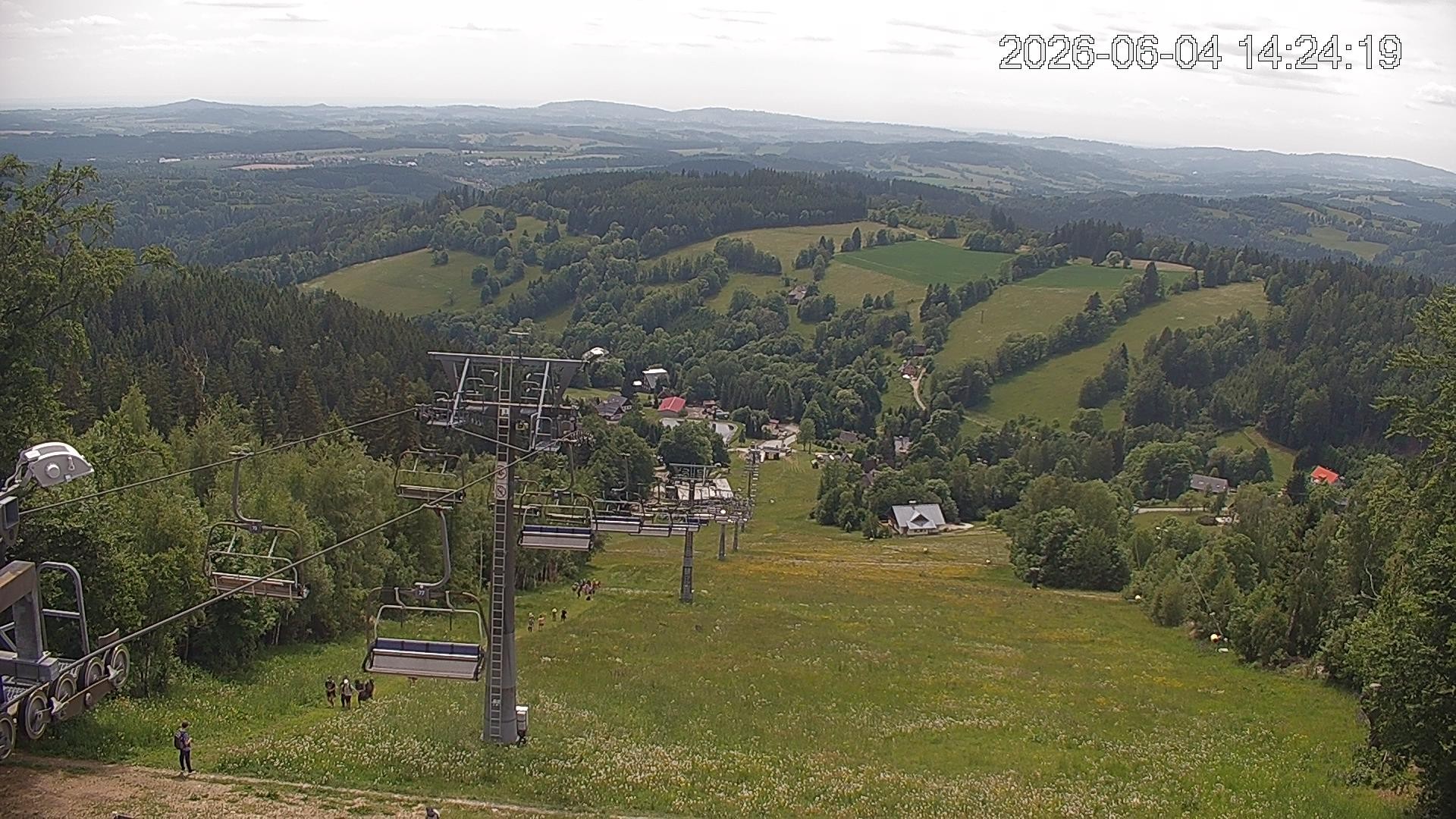 Archiv Foto Webcam Benecko - Bergstation Sessellift