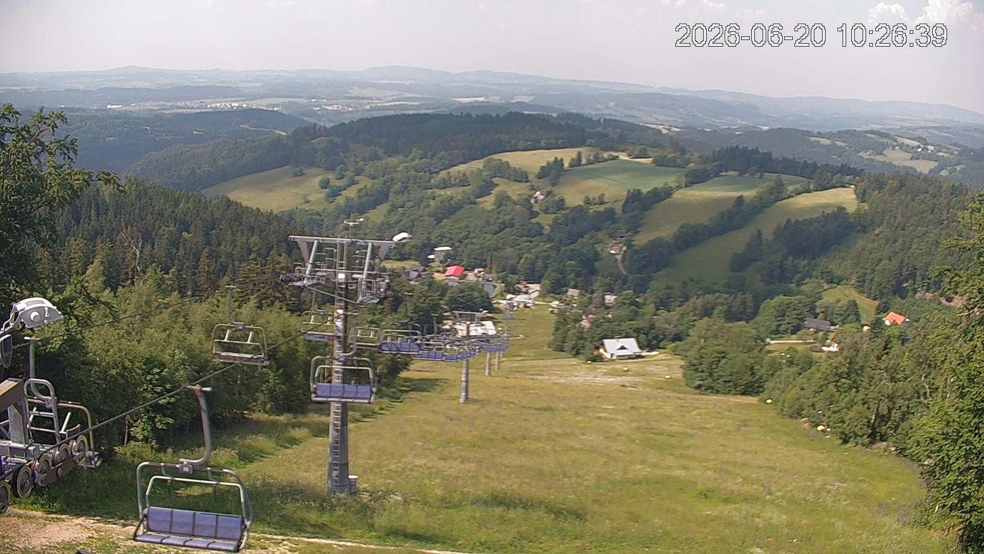 Archiv Foto Webcam Benecko - Bergstation Sessellift