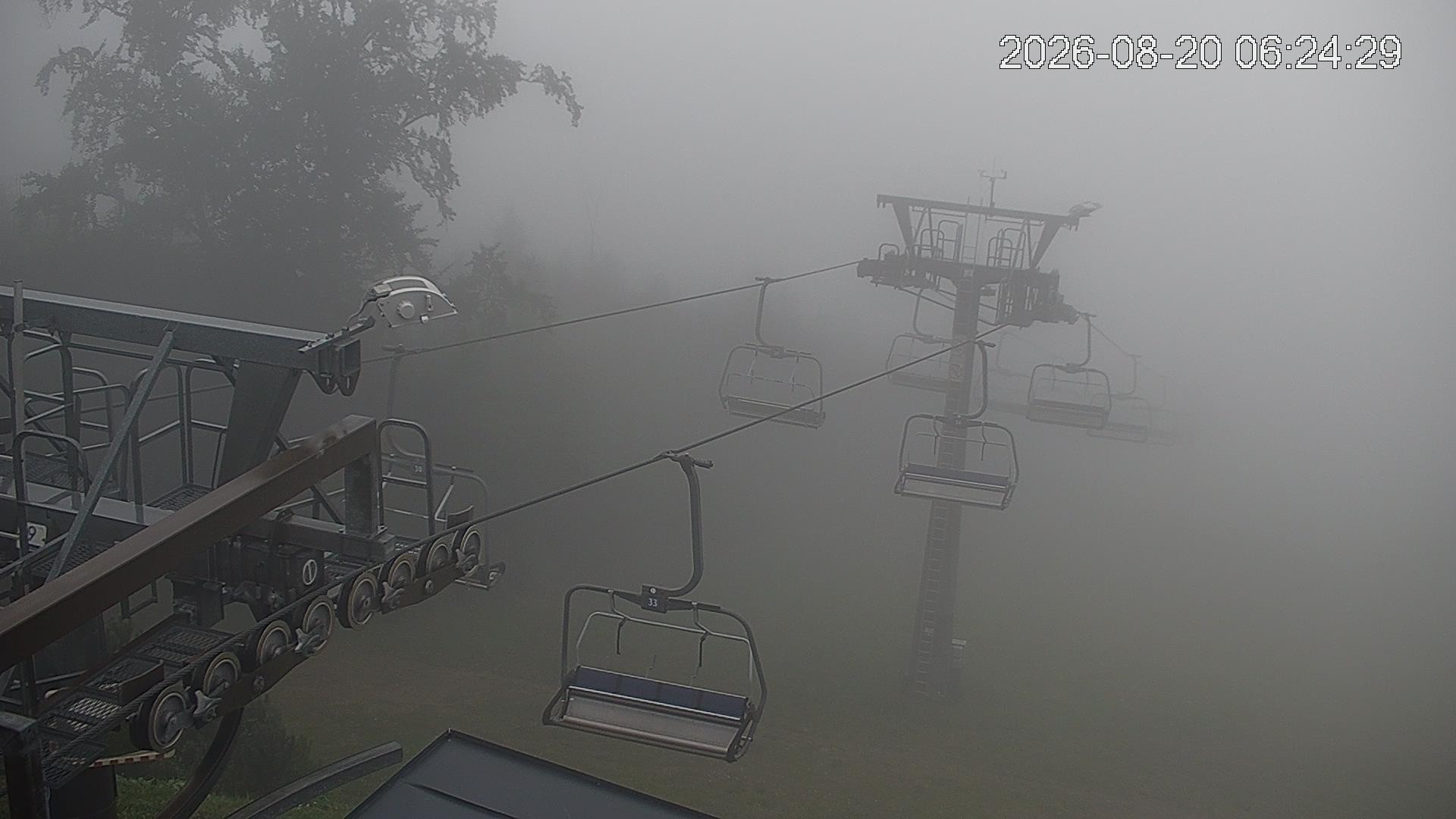 Archiv Foto Webcam Benecko - Bergstation Sessellift