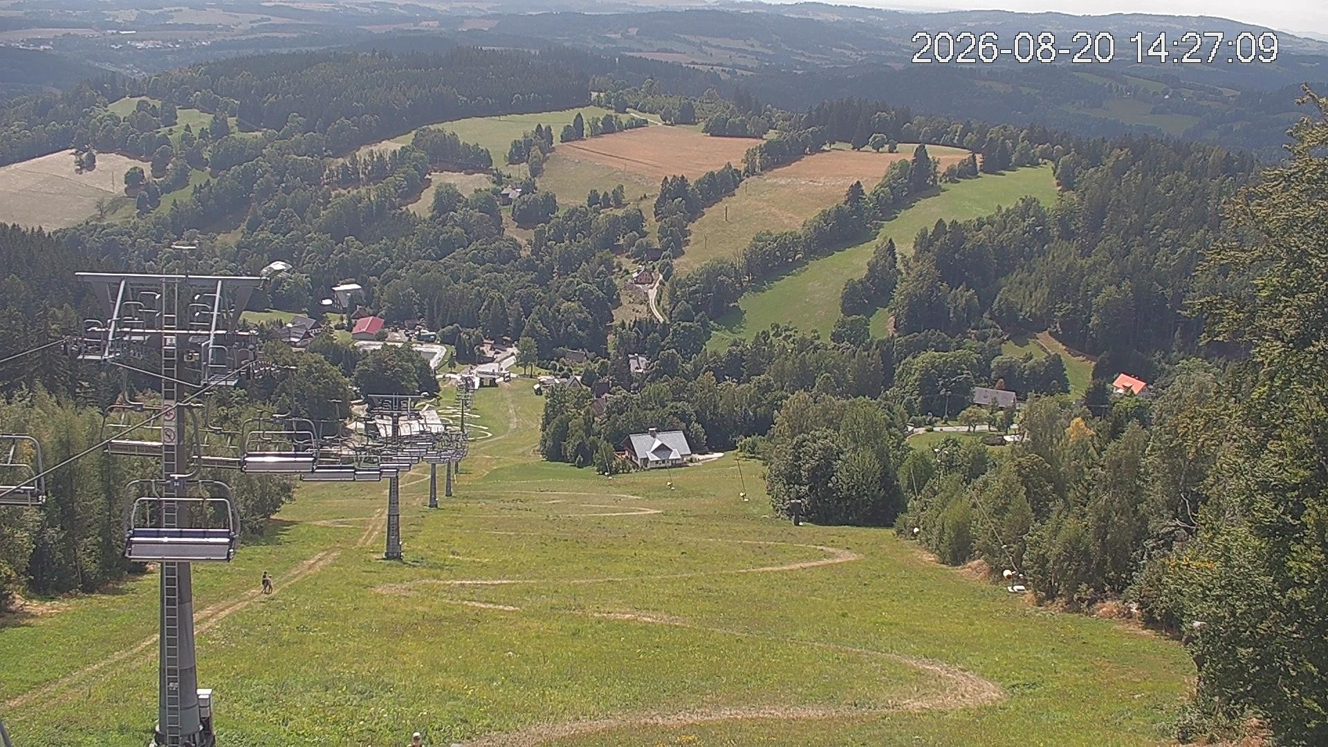 Archiv Foto Webcam Benecko - Bergstation Sessellift