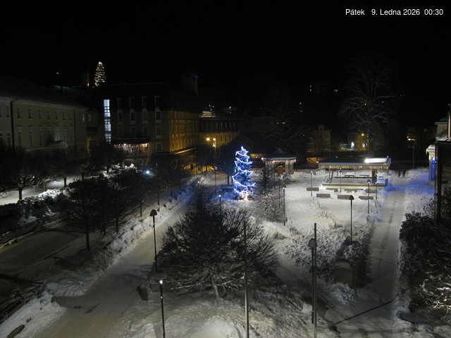 Archiv Foto Webcam Janske Lazne Dorfzentrum