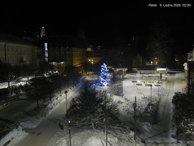 Archiv Foto Webcam Janske Lazne Dorfzentrum
