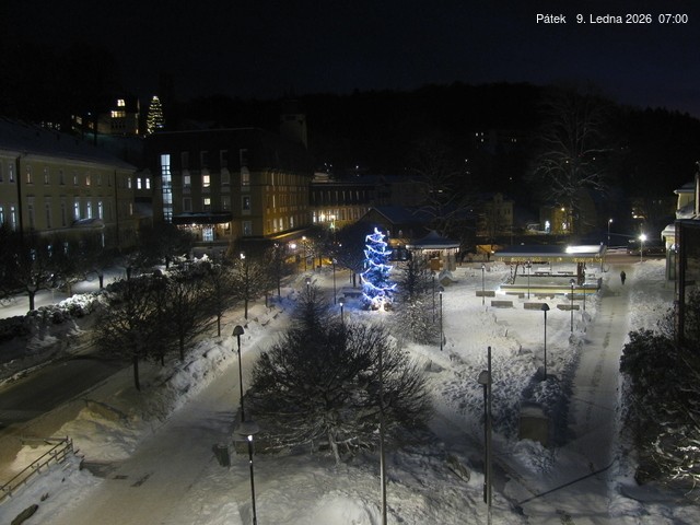Archiv Foto Webcam Janske Lazne Dorfzentrum