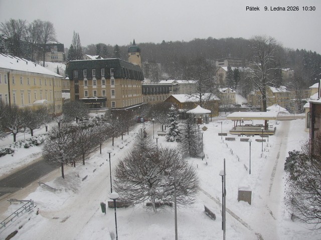 Archiv Foto Webcam Janske Lazne Dorfzentrum