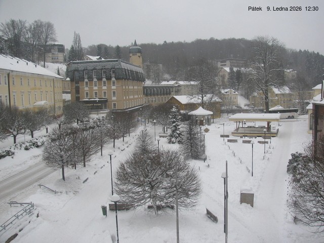 Archiv Foto Webcam Janske Lazne Dorfzentrum