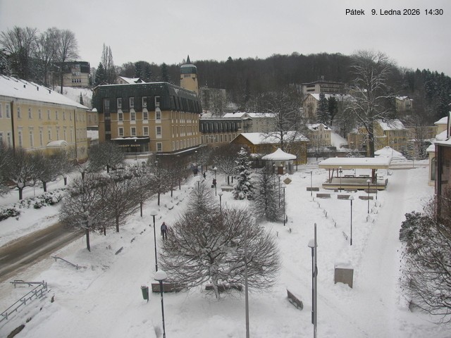 Archiv Foto Webcam Janske Lazne Dorfzentrum