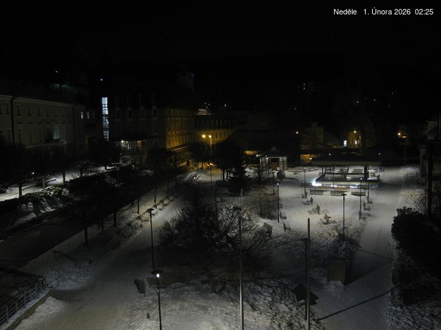 Archiv Foto Webcam Janske Lazne Dorfzentrum