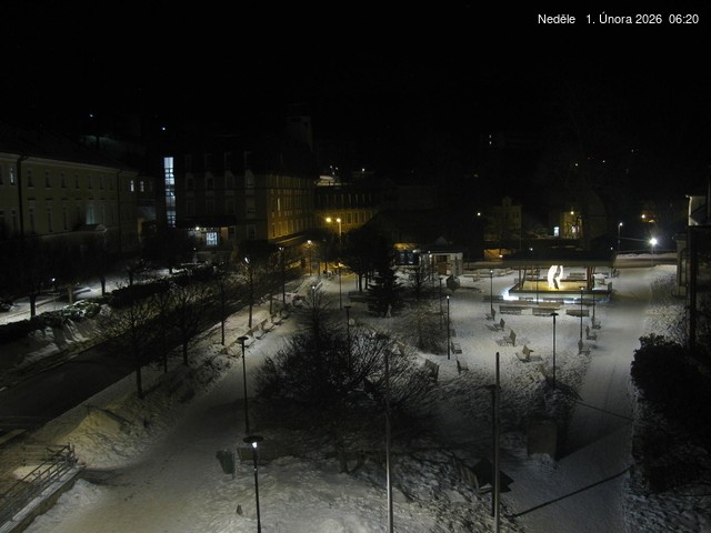 Archiv Foto Webcam Janske Lazne Dorfzentrum