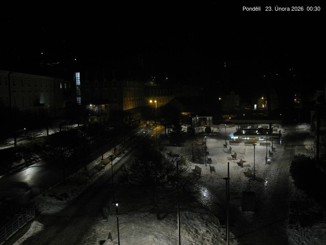 Archiv Foto Webcam Janske Lazne Dorfzentrum