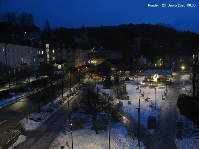 Archiv Foto Webcam Janske Lazne Dorfzentrum