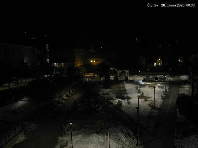 Archived image Webcam Janske Lazne Village center