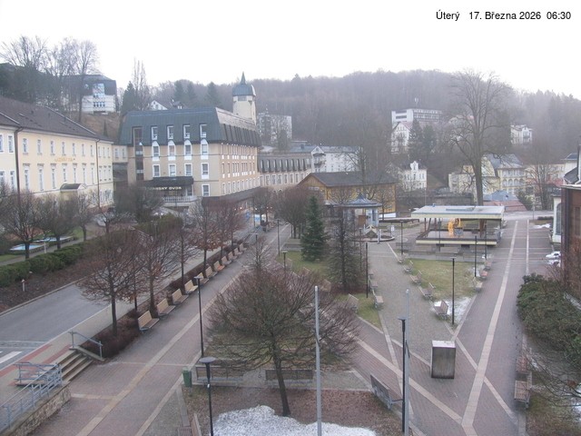 Archiv Foto Webcam Janske Lazne Dorfzentrum