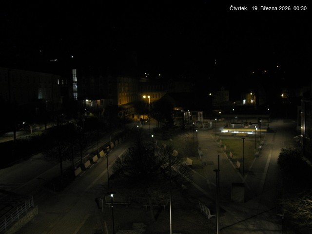 Archived image Webcam Janske Lazne Village center