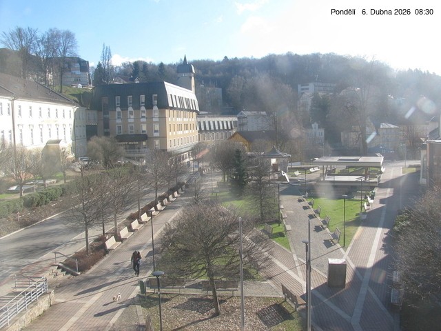 Archiv Foto Webcam Janske Lazne Dorfzentrum