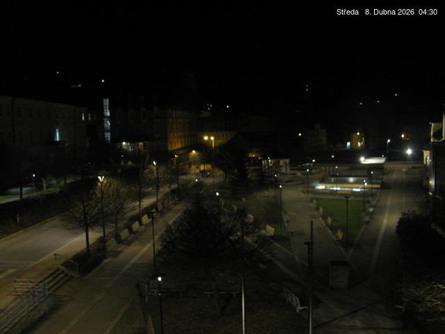Archiv Foto Webcam Janske Lazne Dorfzentrum
