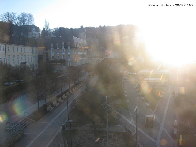 Archiv Foto Webcam Janske Lazne Dorfzentrum