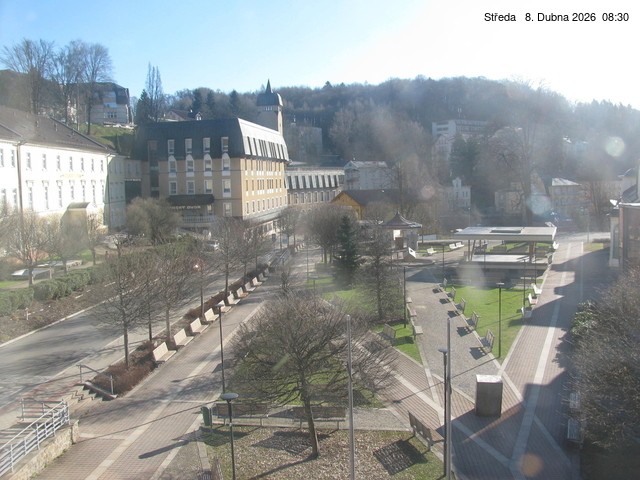 Archiv Foto Webcam Janske Lazne Dorfzentrum