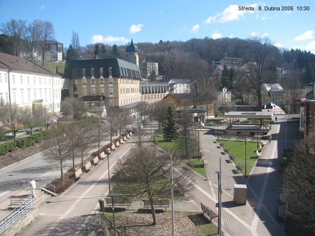 Archiv Foto Webcam Janske Lazne Dorfzentrum