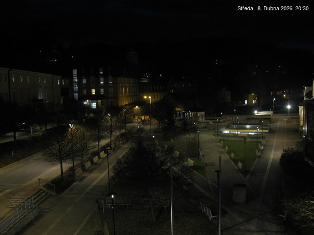 Archiv Foto Webcam Janske Lazne Dorfzentrum