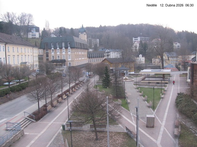 Archiv Foto Webcam Janske Lazne Dorfzentrum