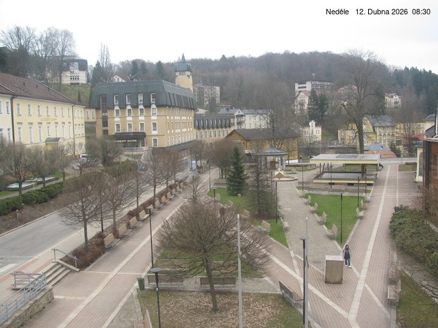 Archiv Foto Webcam Janske Lazne Dorfzentrum